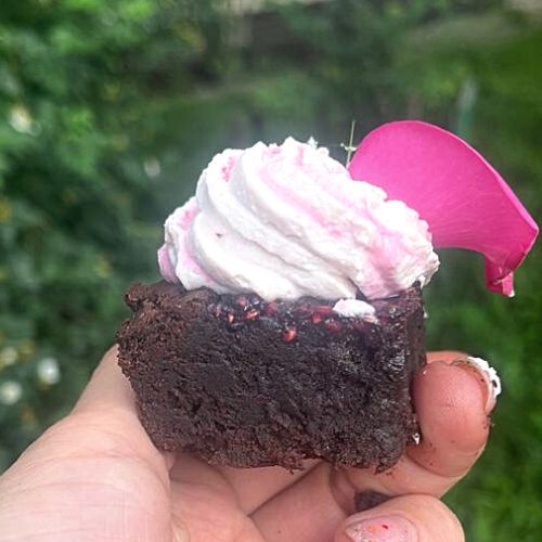 Брауни хапки с таханова пяна